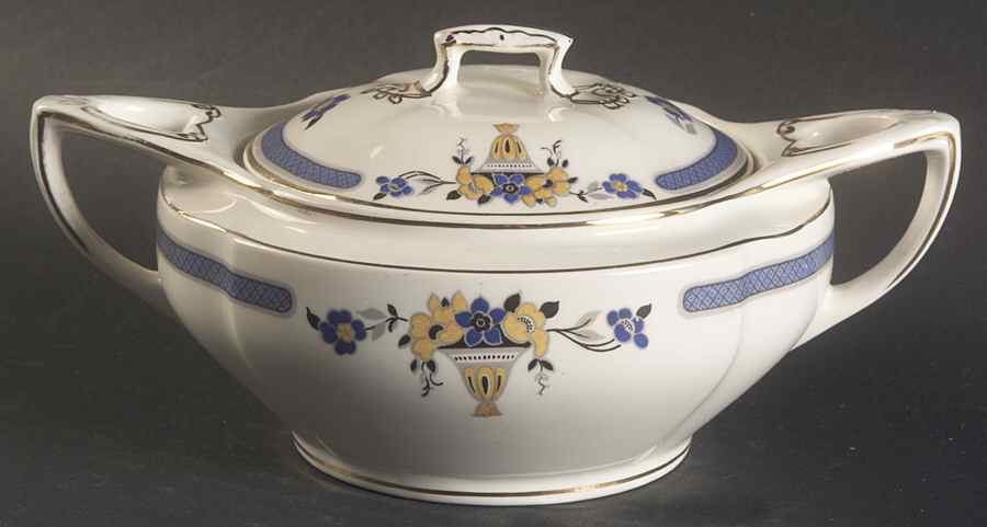 Winthrop Sugar Bowl & Lid by Grindley-1