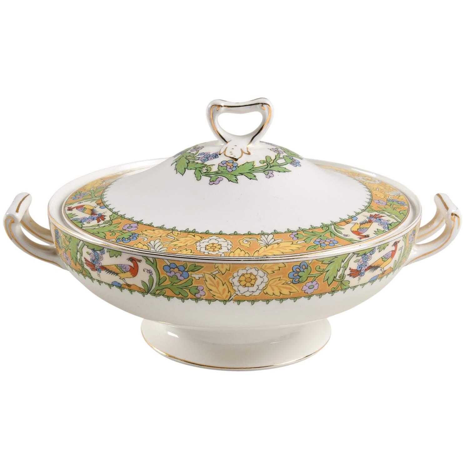 Wrenbury Round Covered Vegetable by Grindley-1
