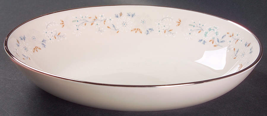 April Showers 9" Oval Vegetable Bowl by Gorham-1