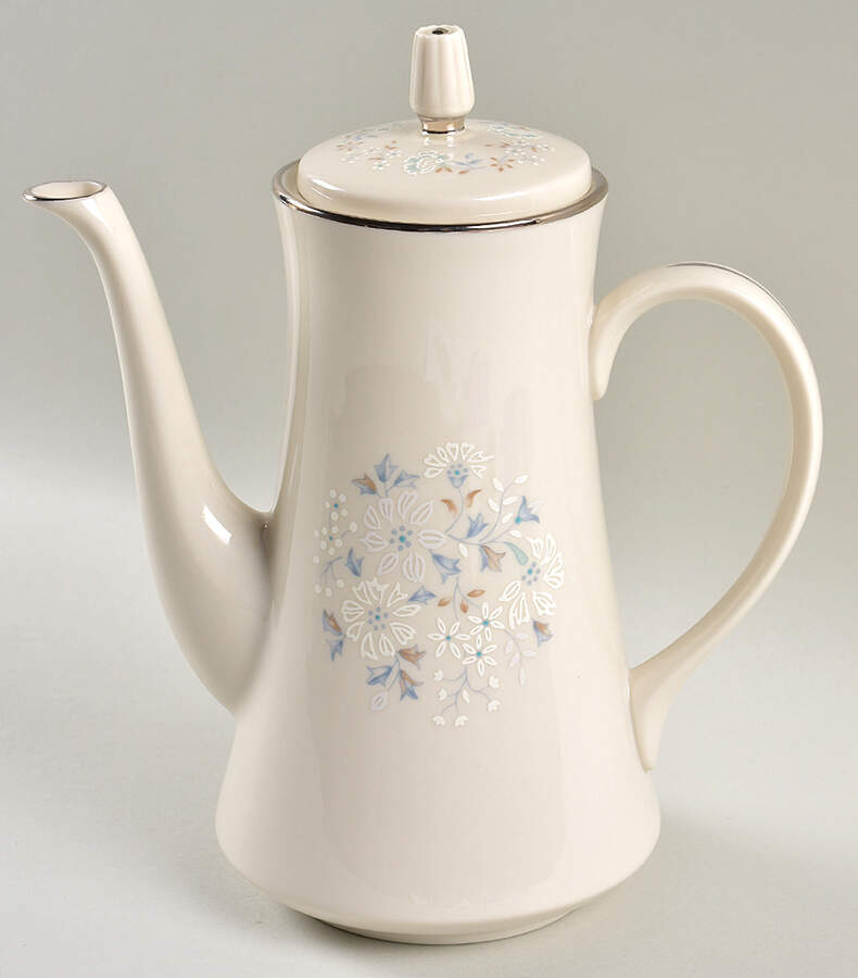 April Showers Coffee Pot & Lid by Gorham-1