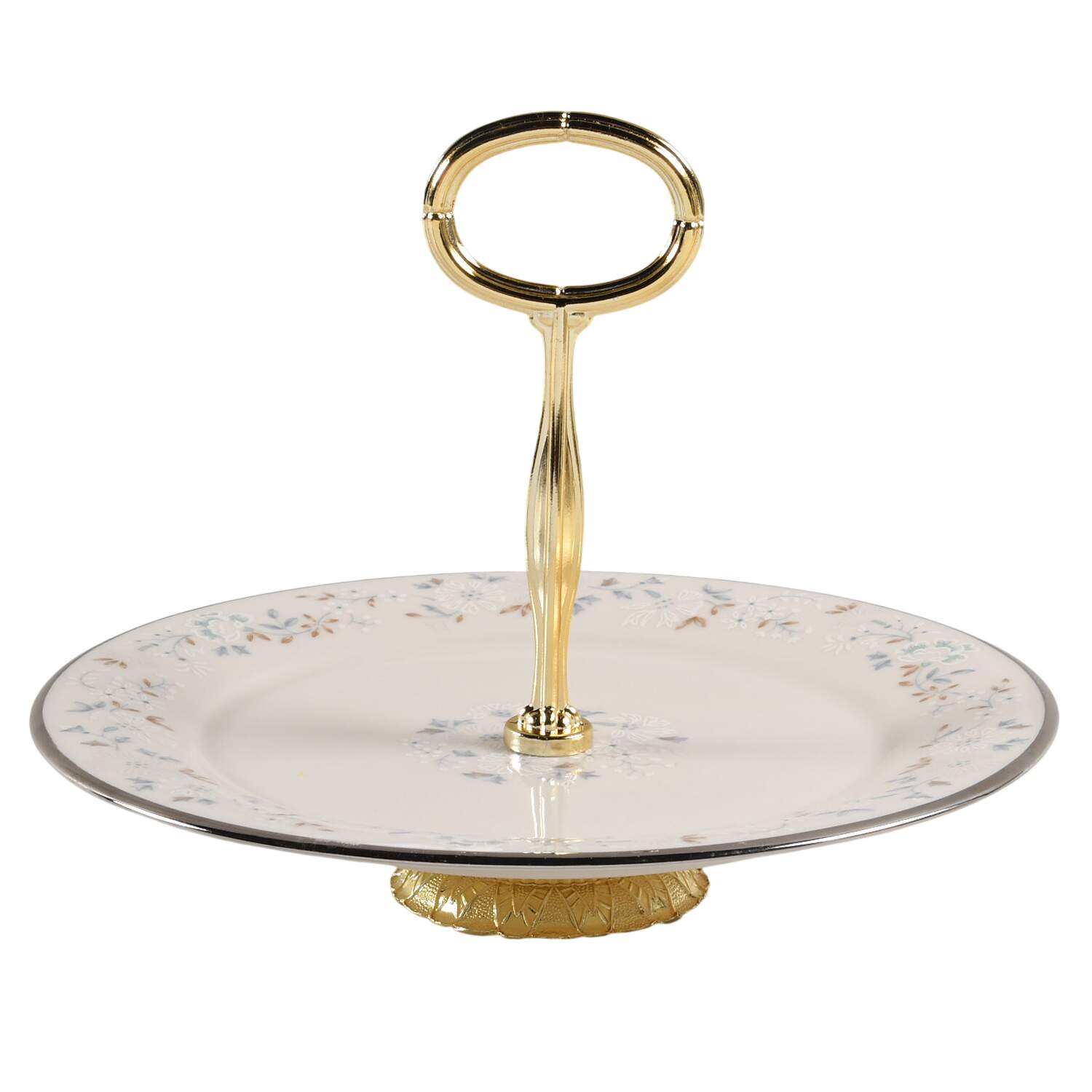 April Showers 6" - 7" Tidbit (from Salad Plate) HC by Gorham-1