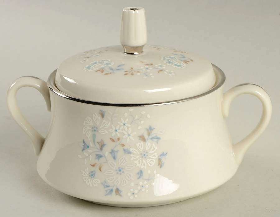 April Showers Sugar Bowl & Lid by Gorham-1