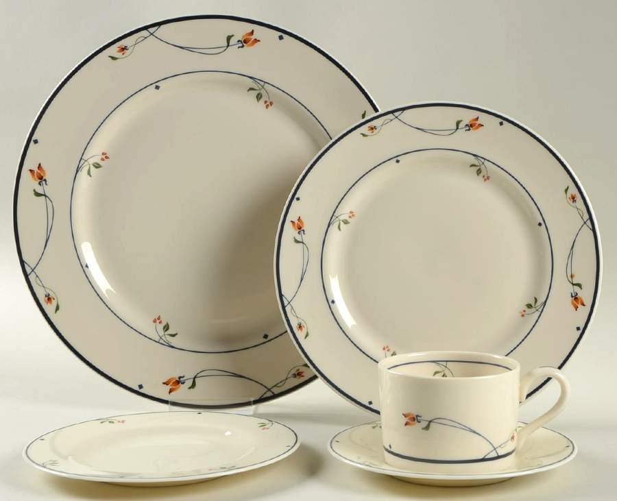 Ariana 5 Piece Place Setting by Gorham-1