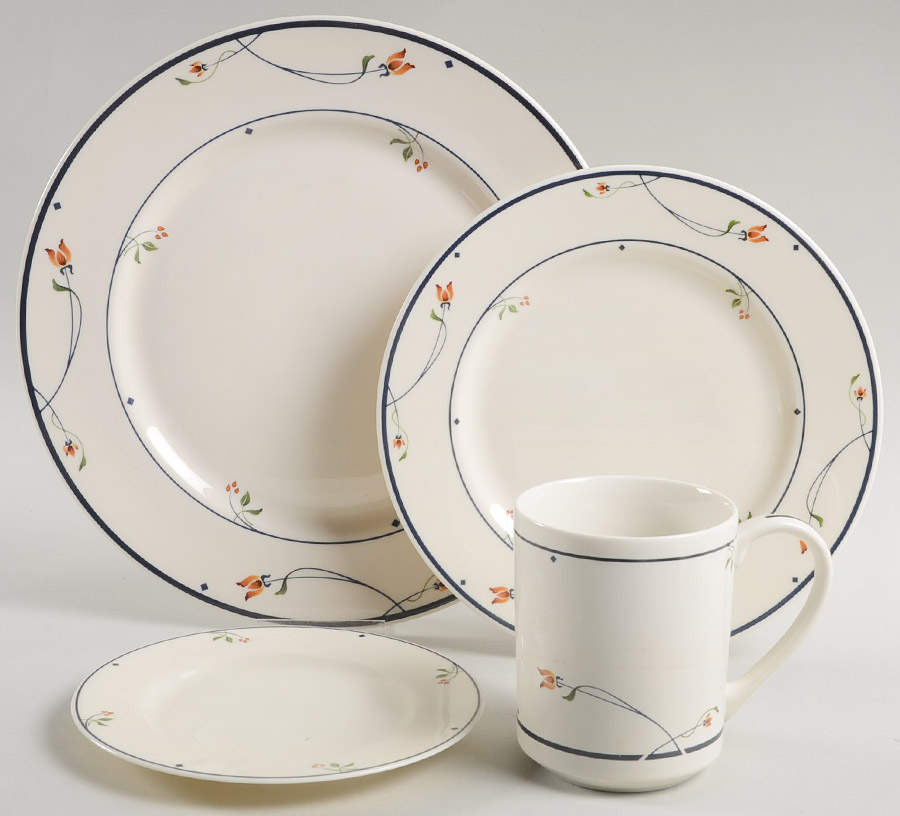 Ariana 4 Piece Place Setting by Gorham-1