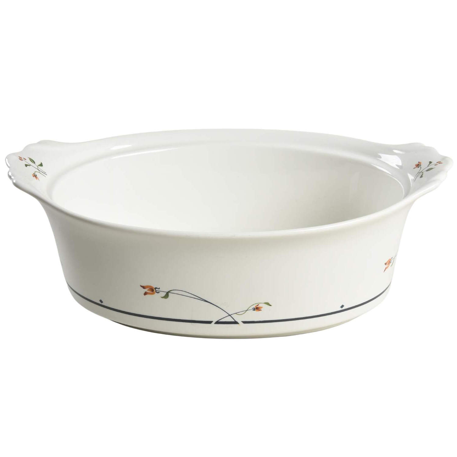 Ariana 2 Quart Oval Covered Casserole No Lid by Gorham-1