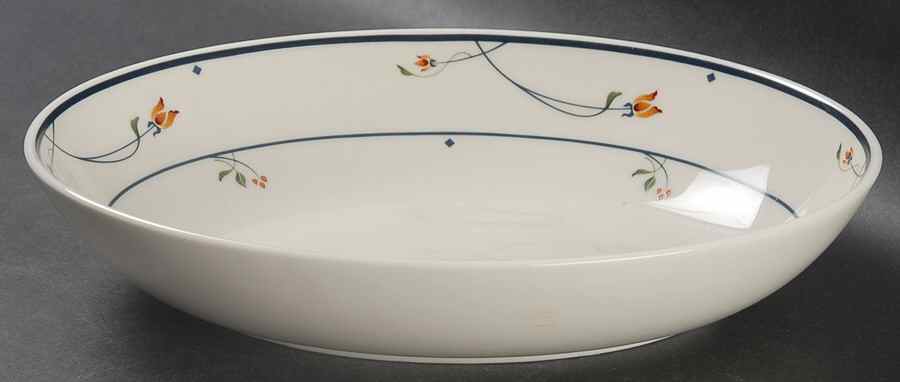 Ariana 9" Oval Vegetable Bowl by Gorham-1