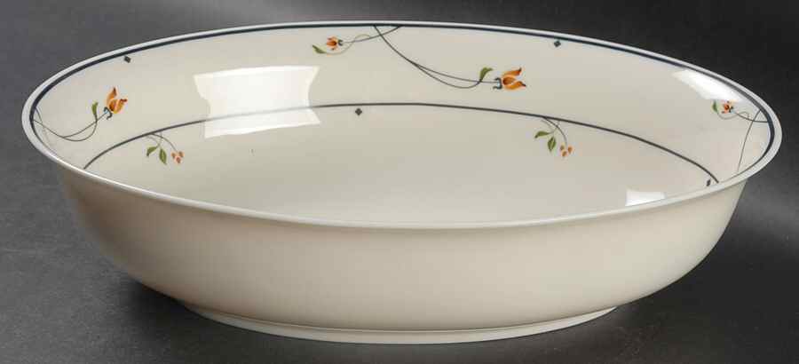 Ariana 10" Oval Vegetable Bowl by Gorham-1