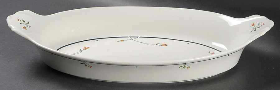 Ariana Large Oval Oven-to-Table Baker by Gorham-1