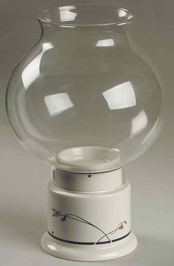 Ariana Hurricane Lamp & Globe by Gorham-1