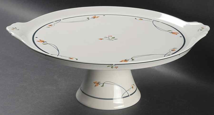 Ariana 12" Diameter Pedestal Cake Stand by Gorham-1