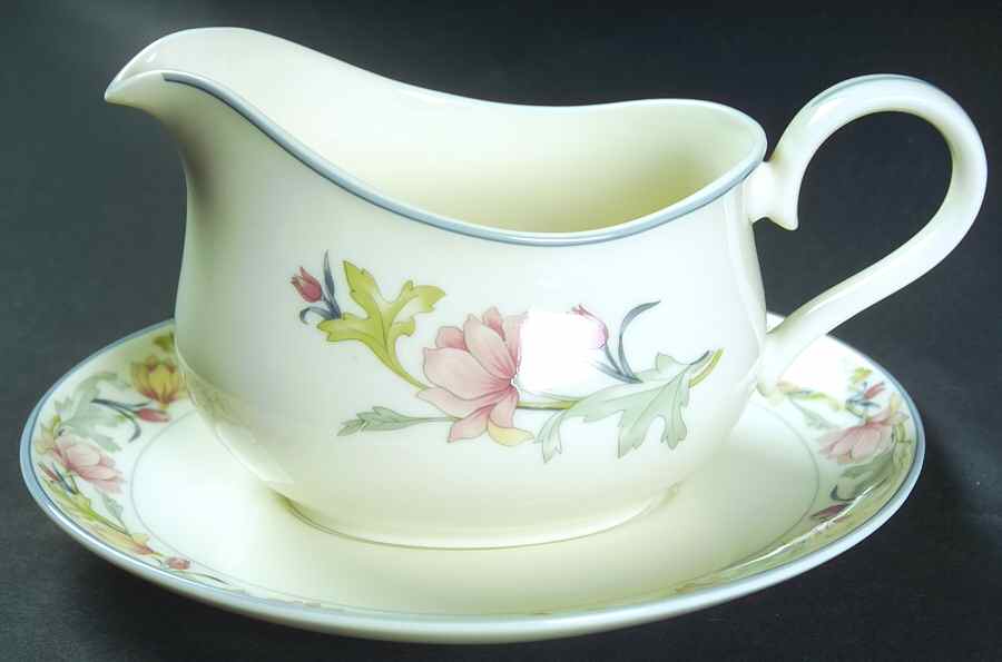 Ashley Gravy Boat & Underplate by Gorham-1