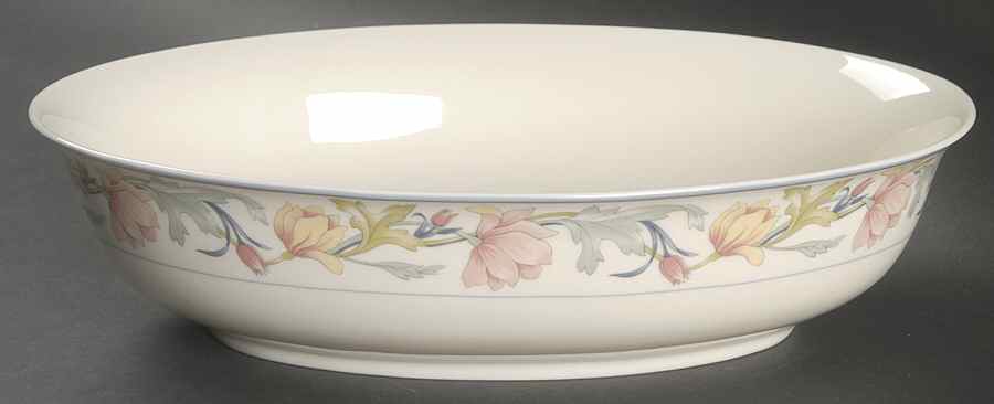 Ashley 10" Oval Vegetable Bowl by Gorham-1