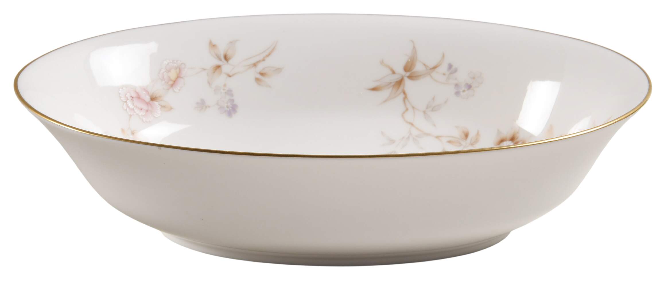 Ashen Rose 10" Oval Vegetable Bowl by Gorham-1