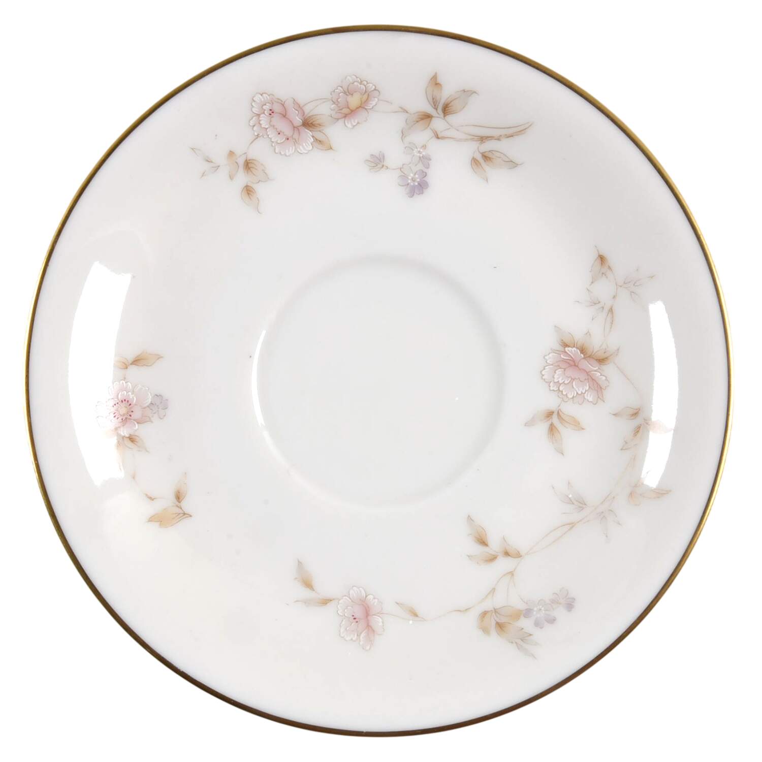 Ashen Rose Saucer by Gorham-1
