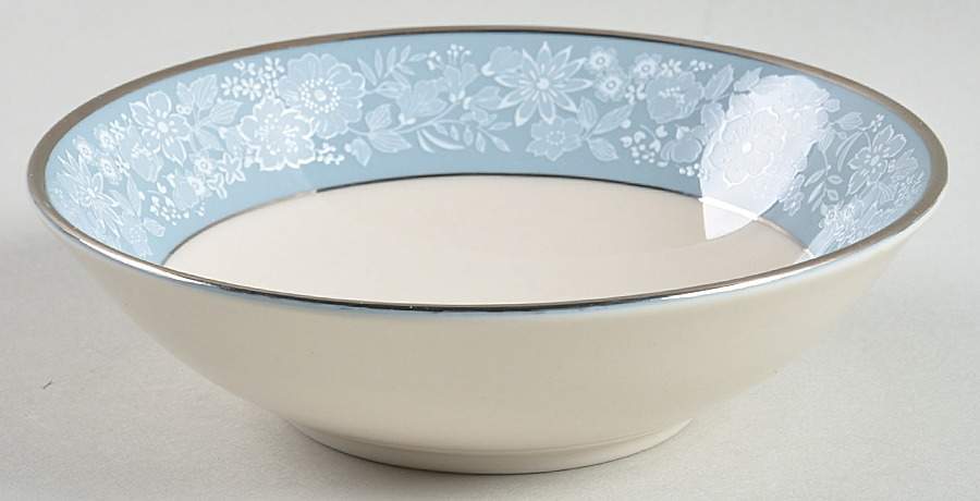 Blue Bouquet Fruit/Dessert (Sauce) Bowl by Gorham-1