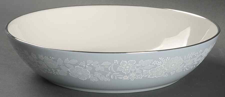 Blue Bouquet 8" Round Vegetable Bowl by Gorham-1