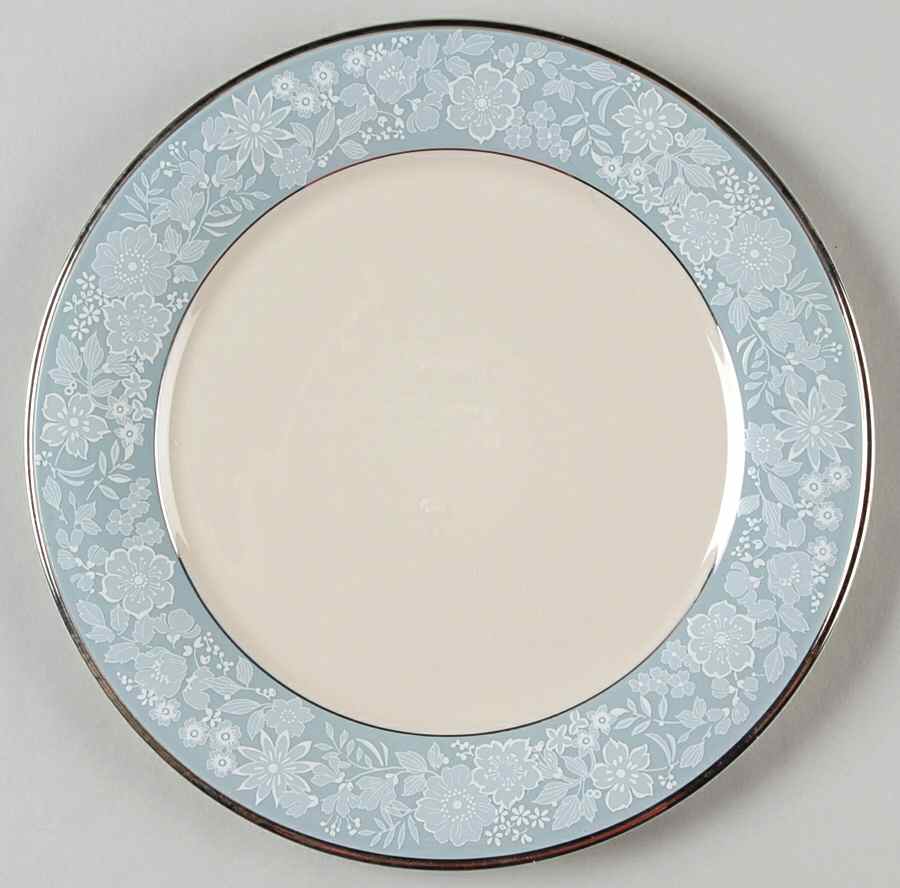 Blue Bouquet Salad Plate by Gorham-1