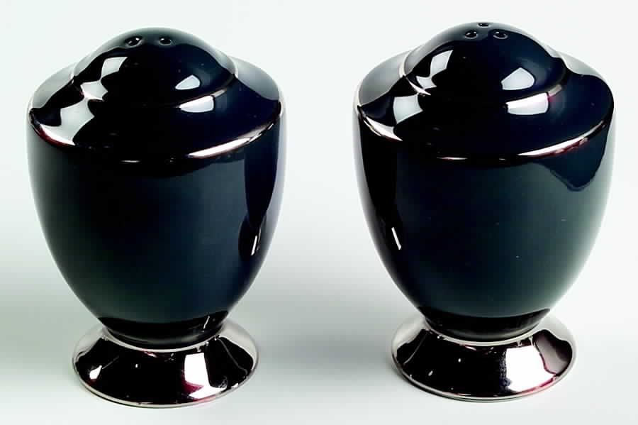 Black Contessa Salt & Pepper Set by Gorham-1