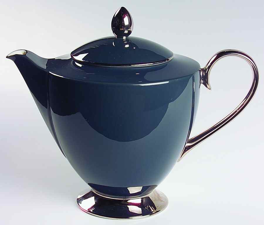 Black Contessa Coffee Pot & Lid by Gorham-1