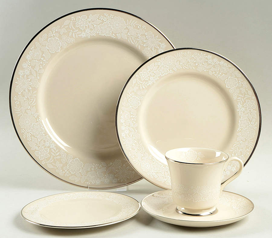 Bridal Bouquet 5 Piece Place Setting by Gorham-1