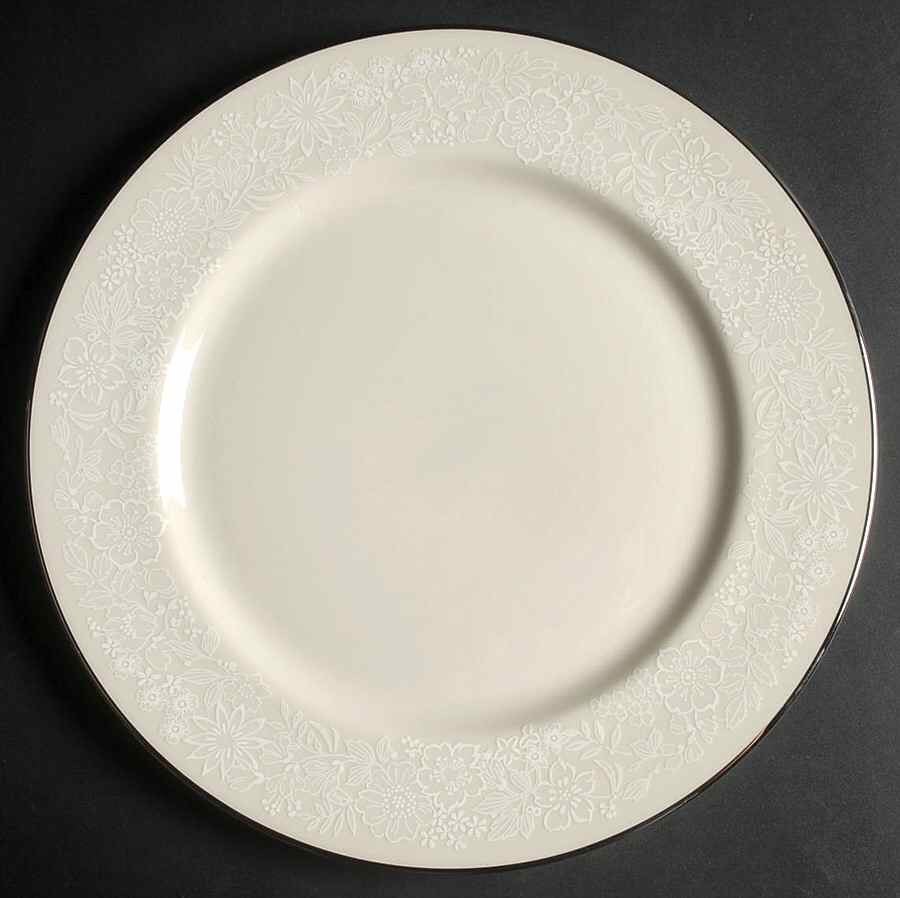 Bridal Bouquet Dinner Plate by Gorham-1