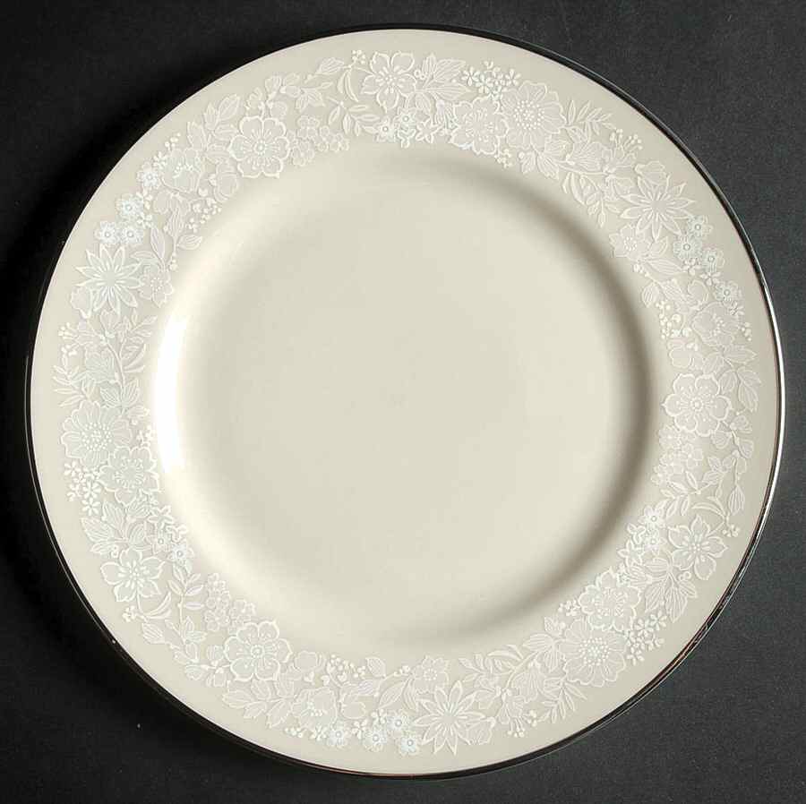 Bridal Bouquet Salad Plate by Gorham-1