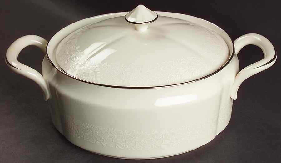 Bridal Bouquet Oval Covered Vegetable by Gorham-1