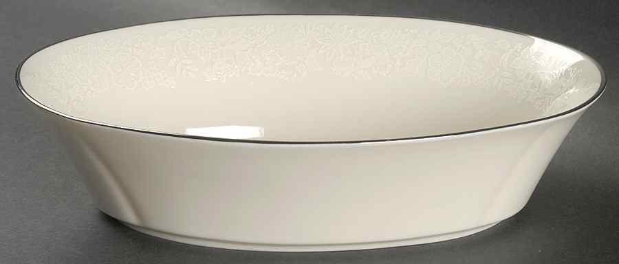 Bridal Bouquet 10" Oval Vegetable Bowl by Gorham-1