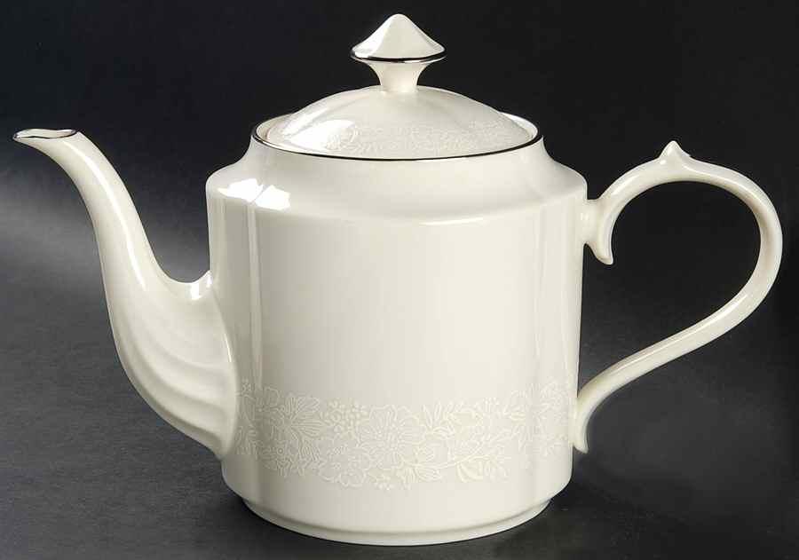 Bridal Bouquet Teapot & Lid by Gorham-1
