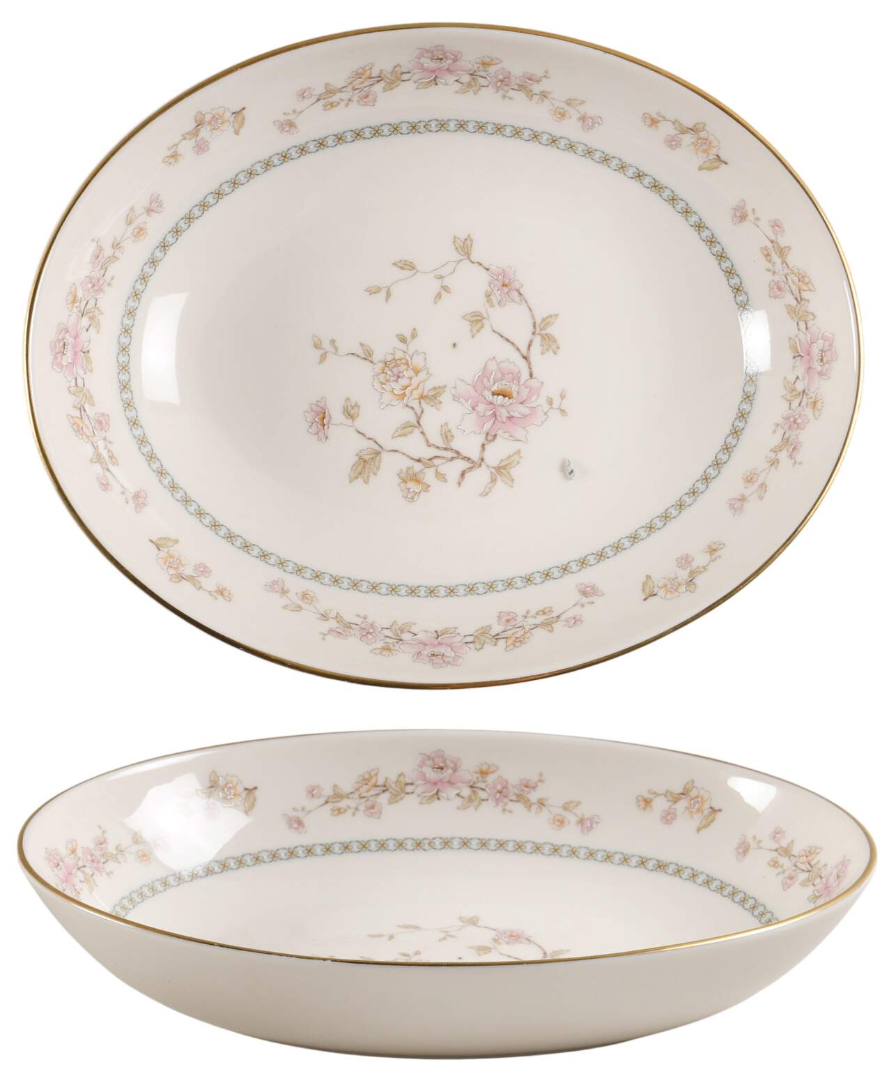 Camellia 9" Oval Vegetable Bowl by Gorham-1