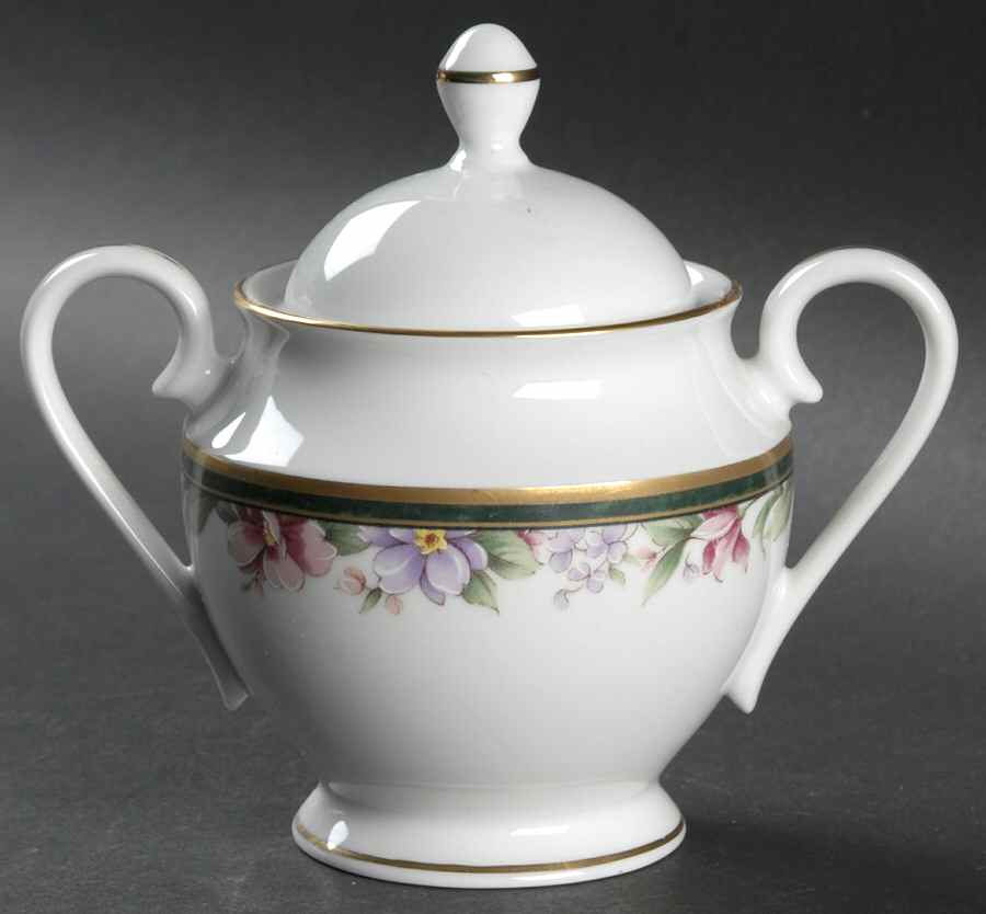 Camellia (Newer, 1994) Sugar Bowl & Lid by Gorham-1
