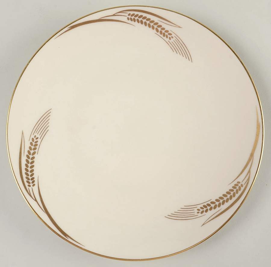 Chalice No Color Band (Gold Trim, Coupe) Salad Plate by Gorham-1