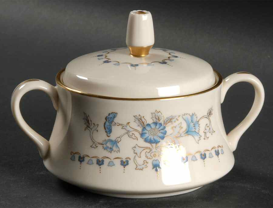 Ching Dynasty Sugar Bowl & Lid by Gorham-1