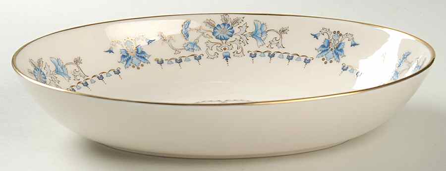 Ching Dynasty 9" Oval Vegetable Bowl by Gorham-1