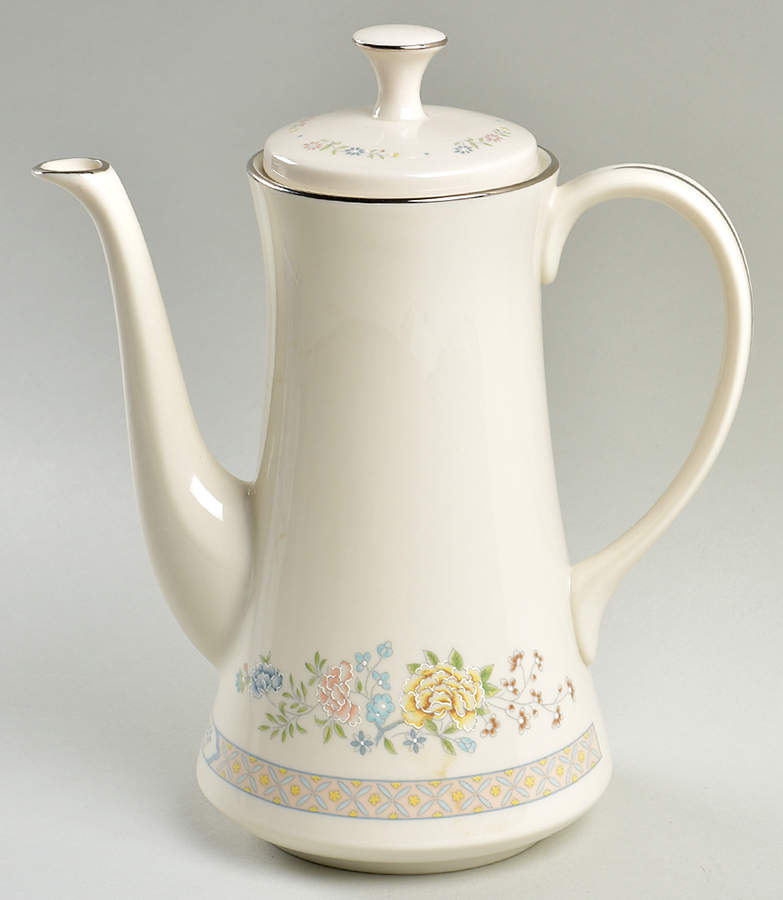 Cherrywood Coffee Pot & Lid by Gorham-1
