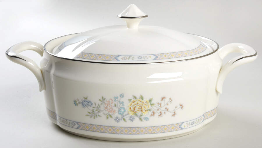 Cherrywood Oval Covered Vegetable by Gorham-1
