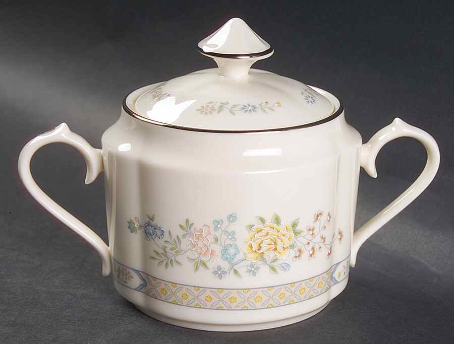 Cherrywood Sugar Bowl & Lid by Gorham-1