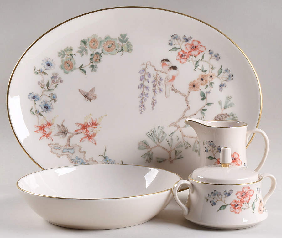 Chinoiserie 5 Piece Hostess Set by Gorham-1