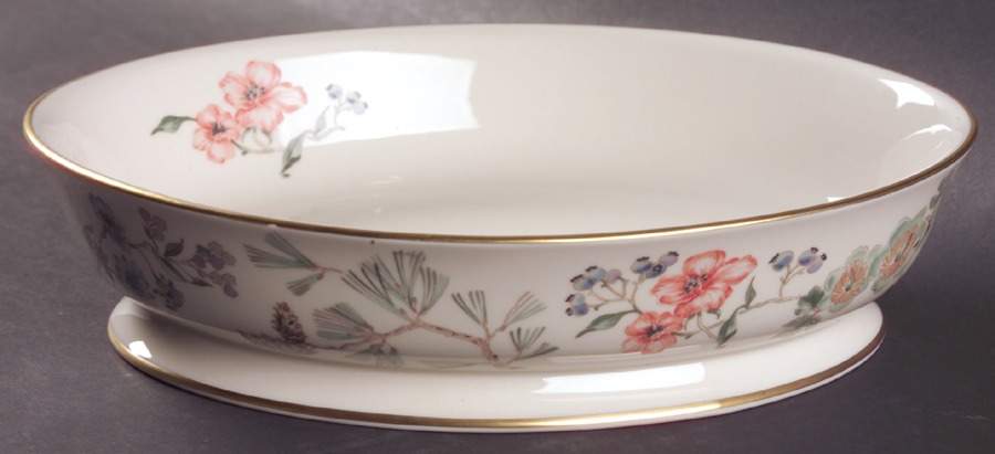 Chinoiserie 9" Oval Vegetable Bowl by Gorham-1