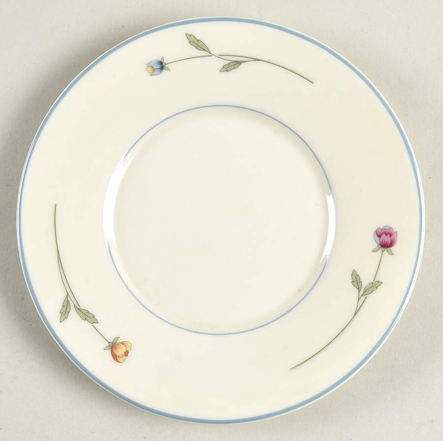 Country Flowers Cream Saucer by Gorham-1