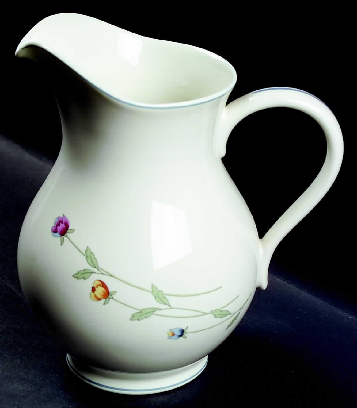 Country Flowers Cream 28 Oz Pitcher by Gorham-1