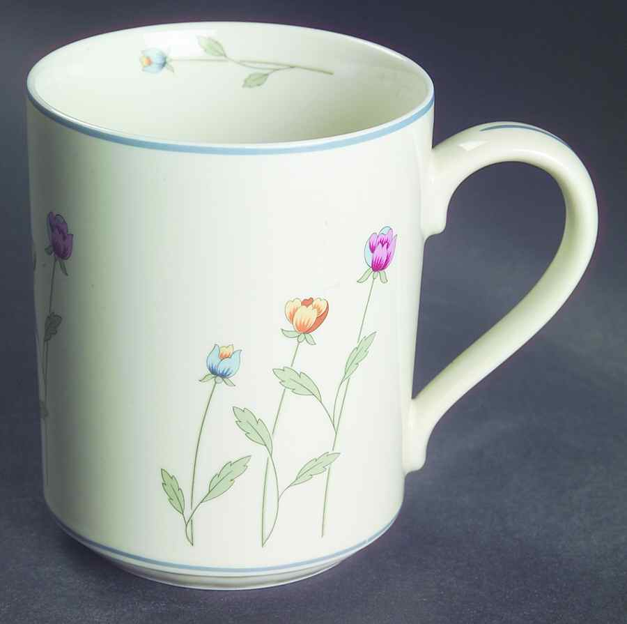 Country Flowers Cream Mug by Gorham-1