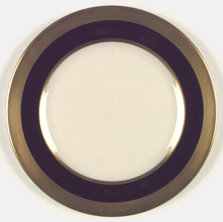 Cobalt Gold Dinner Plate by Gorham-1
