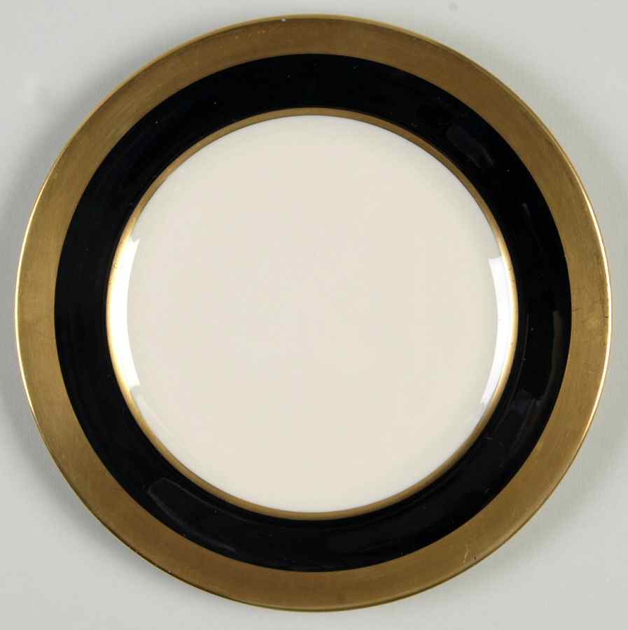 Cobalt Gold Bread & Butter Plate by Gorham-1