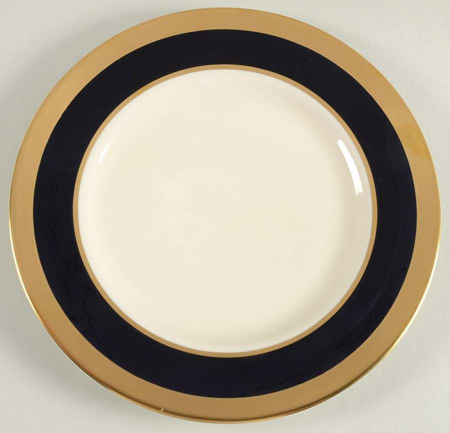 Cobalt Gold Salad Plate by Gorham-1