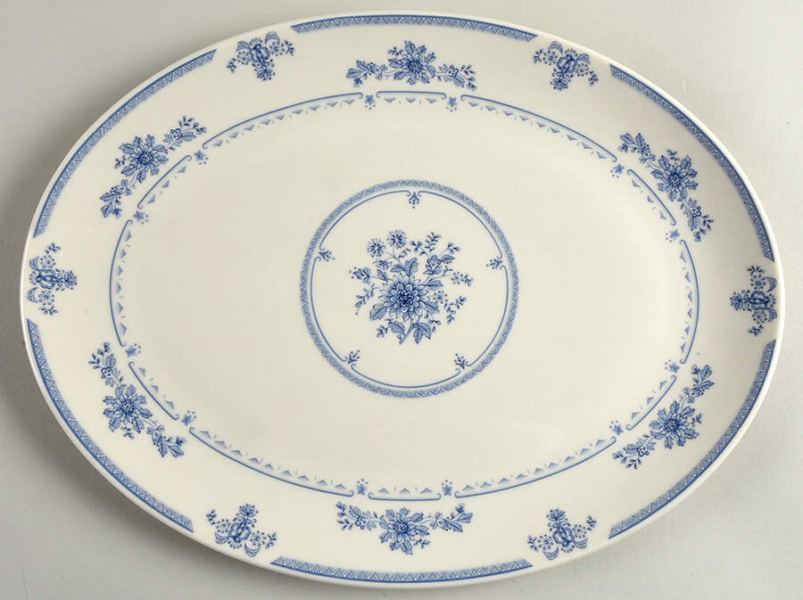 Colonial Manor 13" Oval Serving Platter by Gorham-1