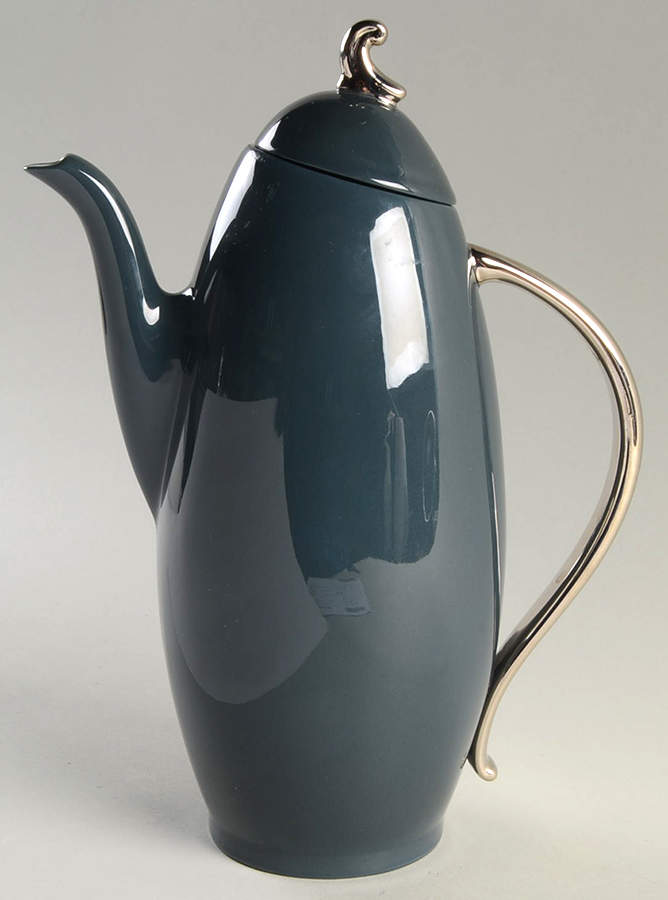 Contessa Black Coffee Pot & Lid by Gorham-1