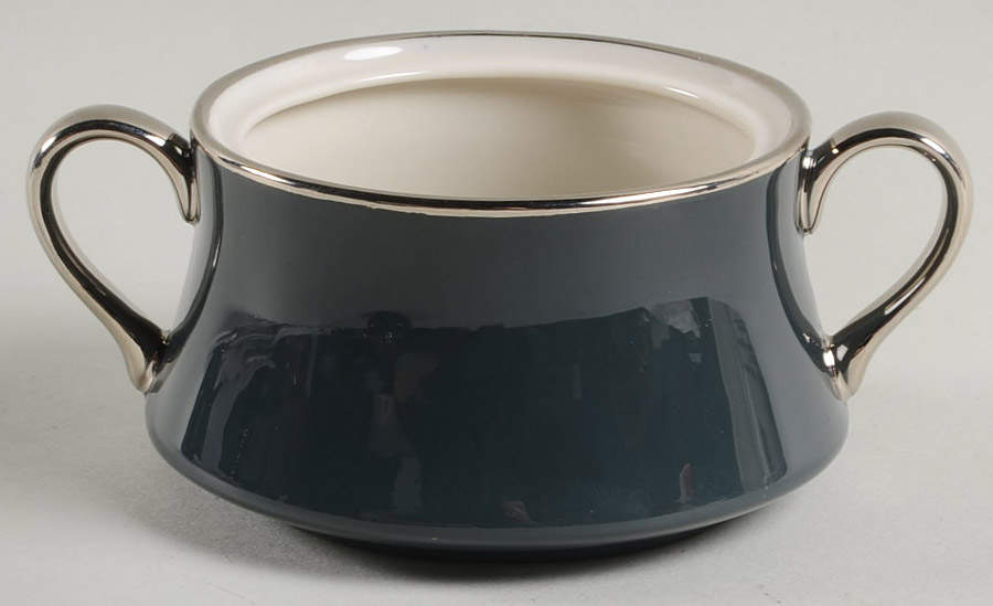Contessa Black Sugar Bowl No Lid by Gorham-1