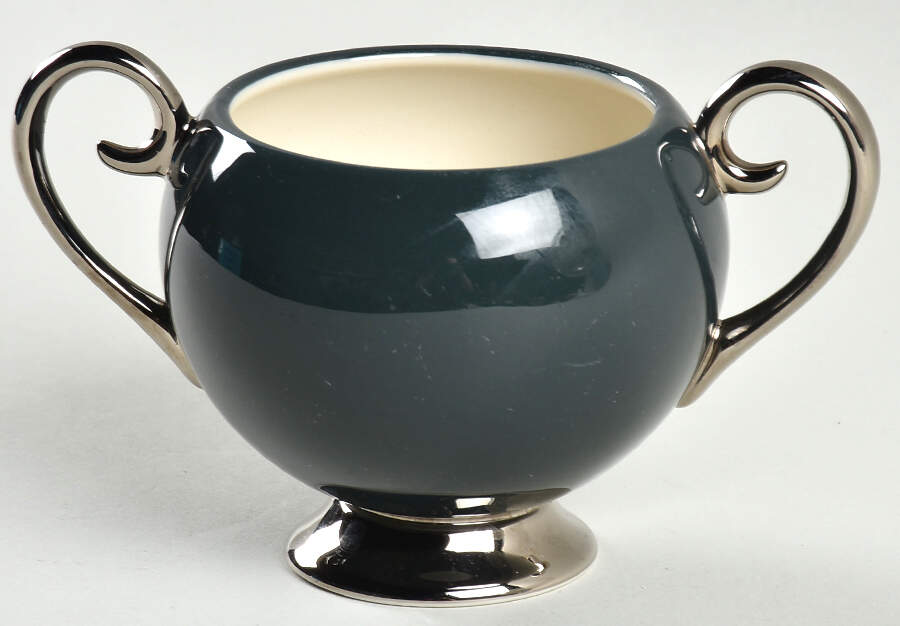Contessa Black Sugar Bowl No Lid by Gorham-1