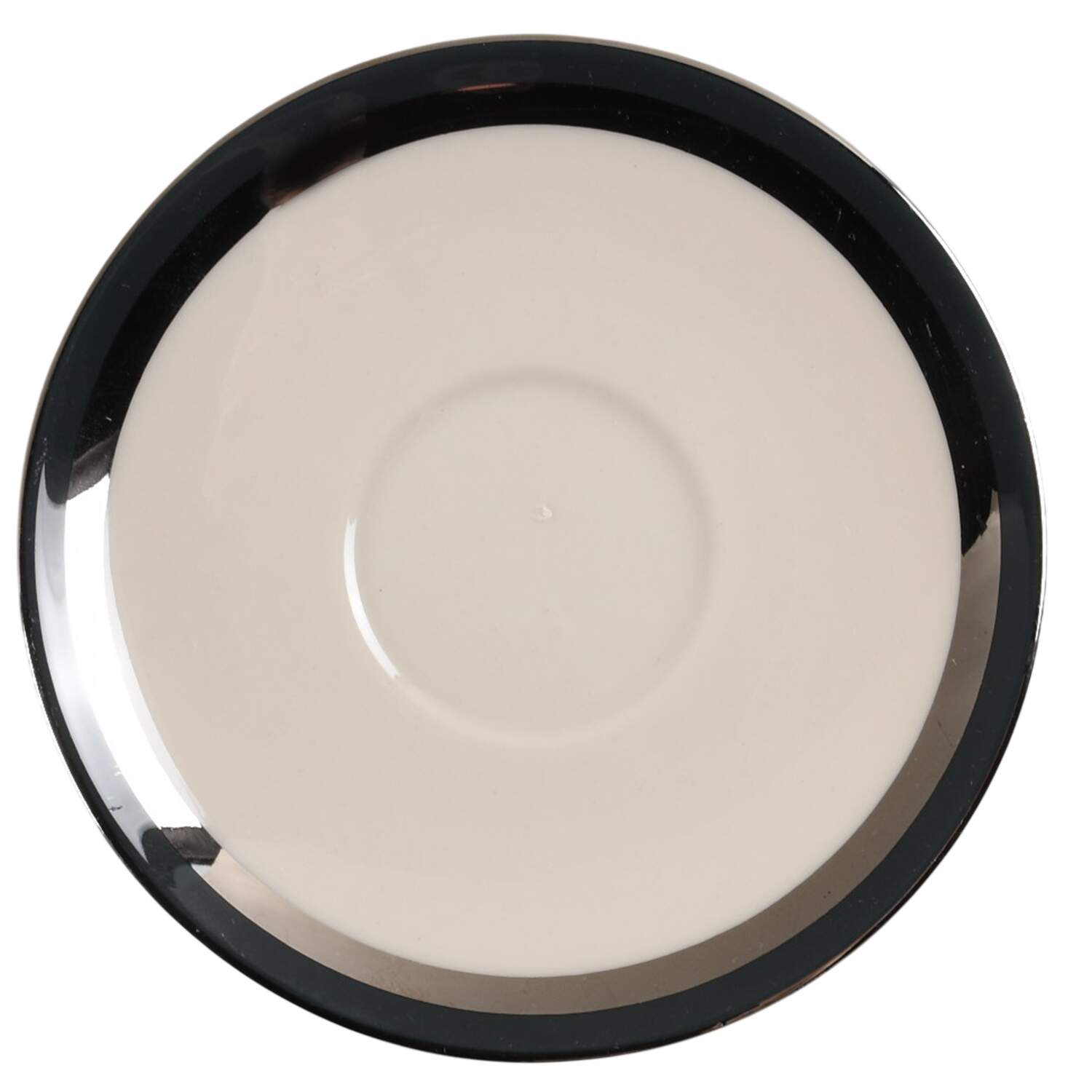 Contessa Black Saucer for Irish Coffee Cup by Gorham-1